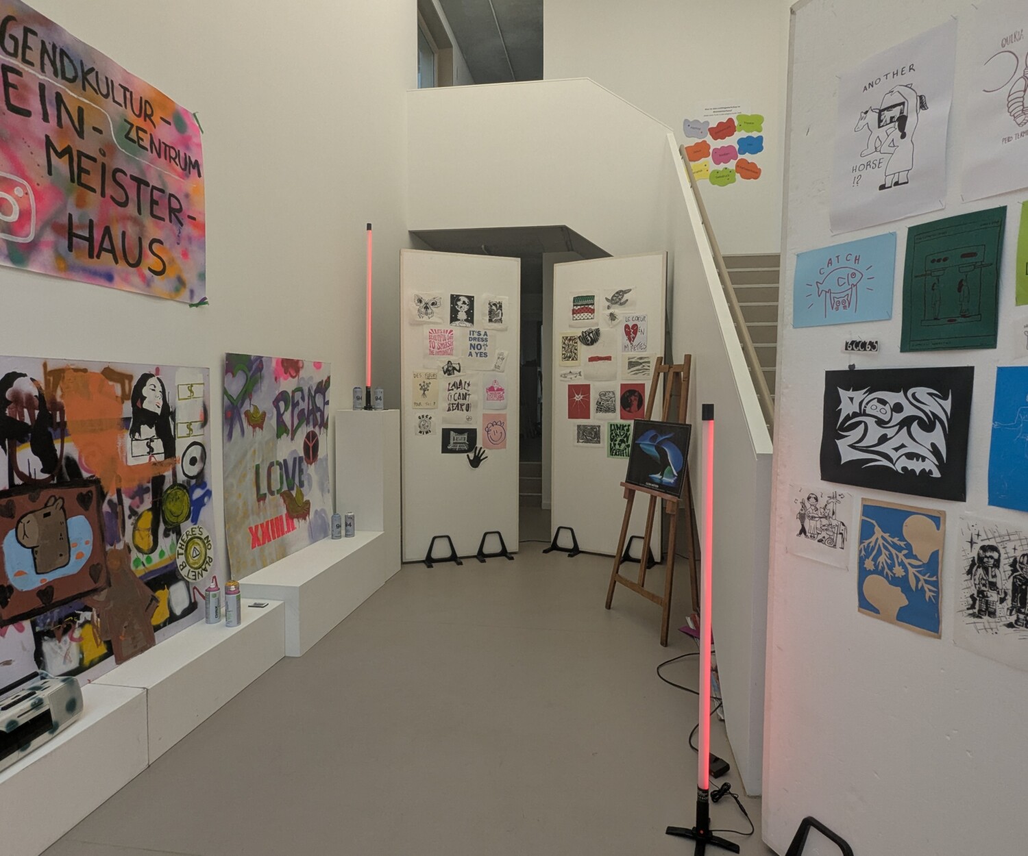 Foto vom Ausstelungsraum