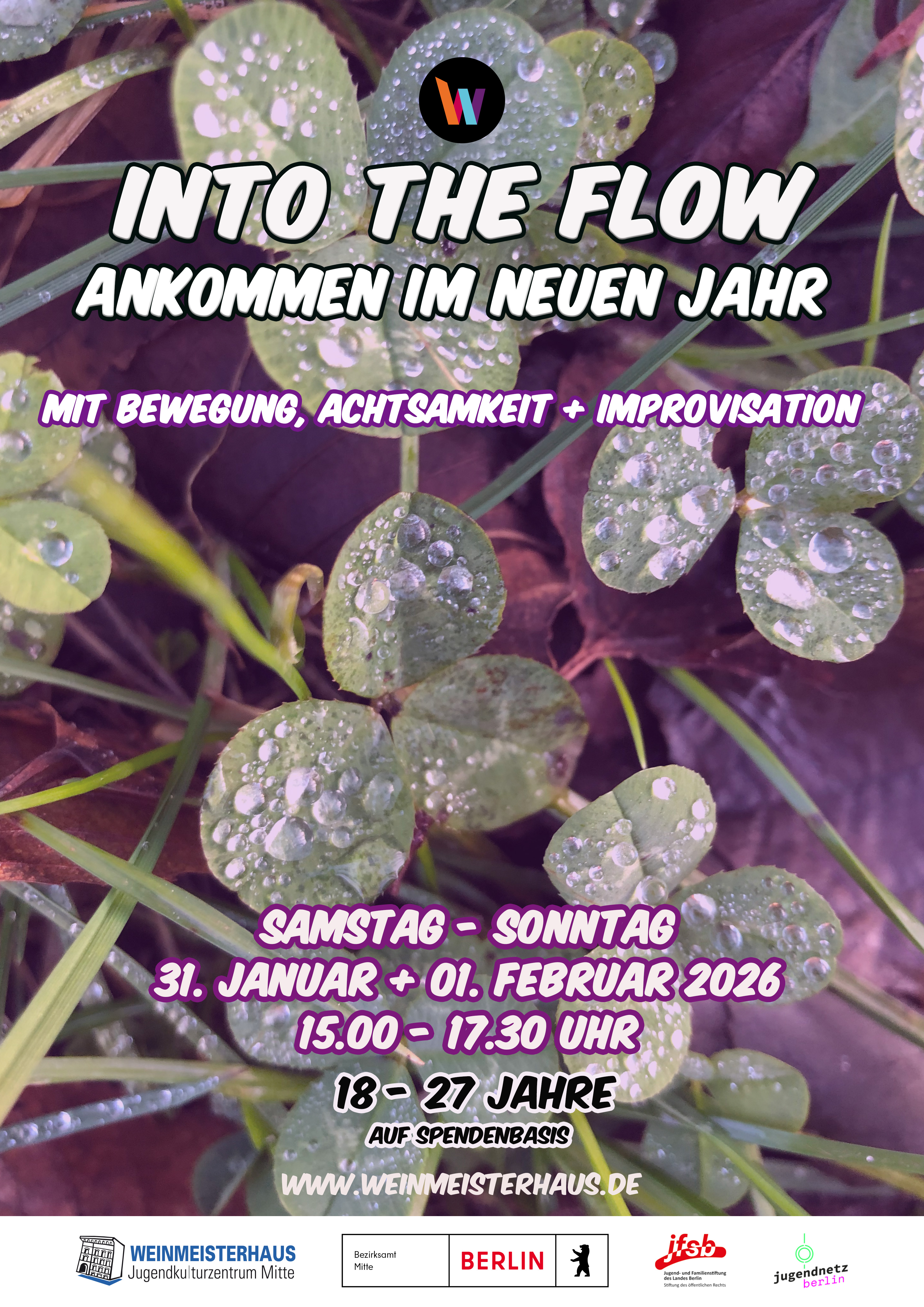 Into the flow Plakat