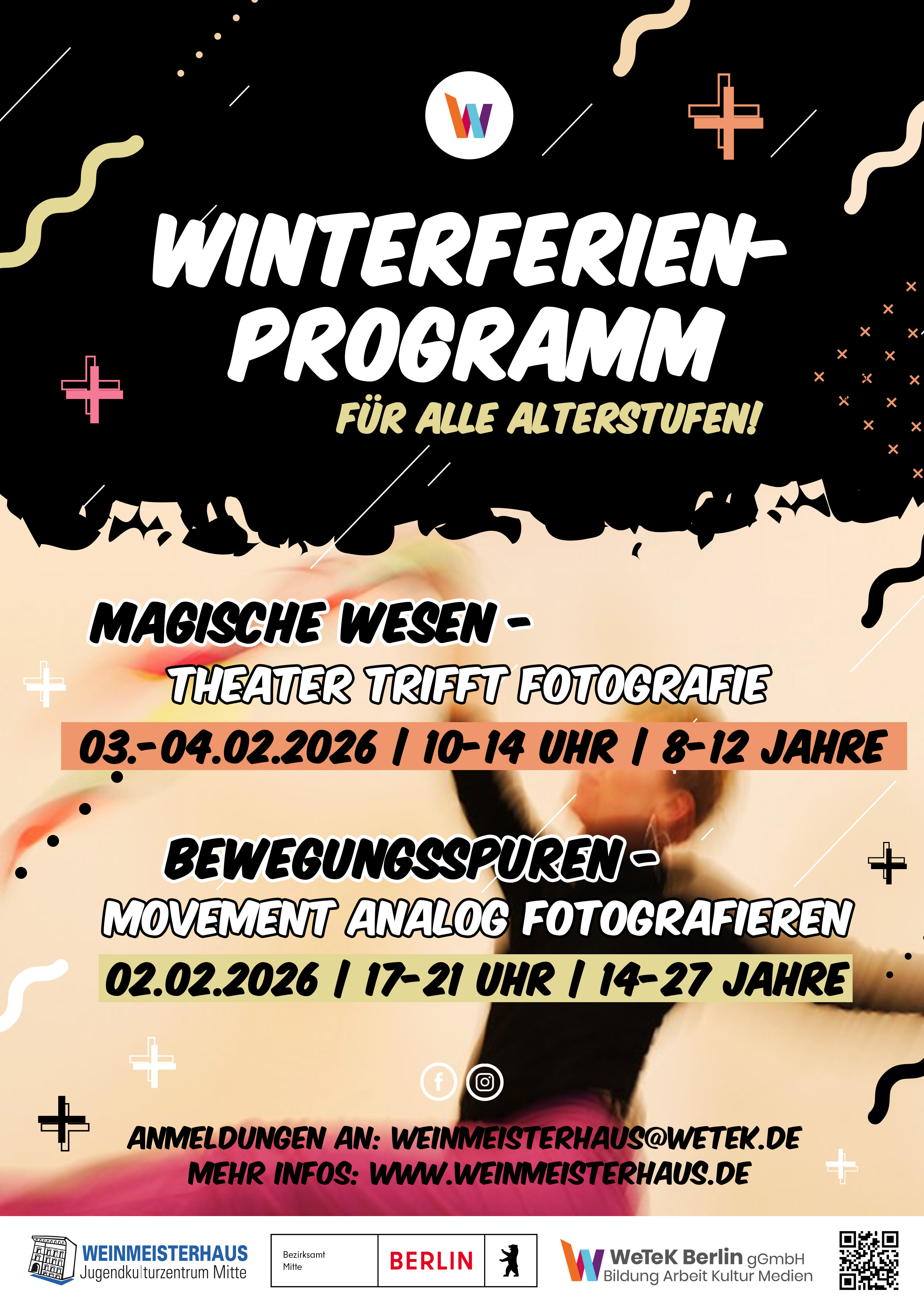 Plakat Winterferien