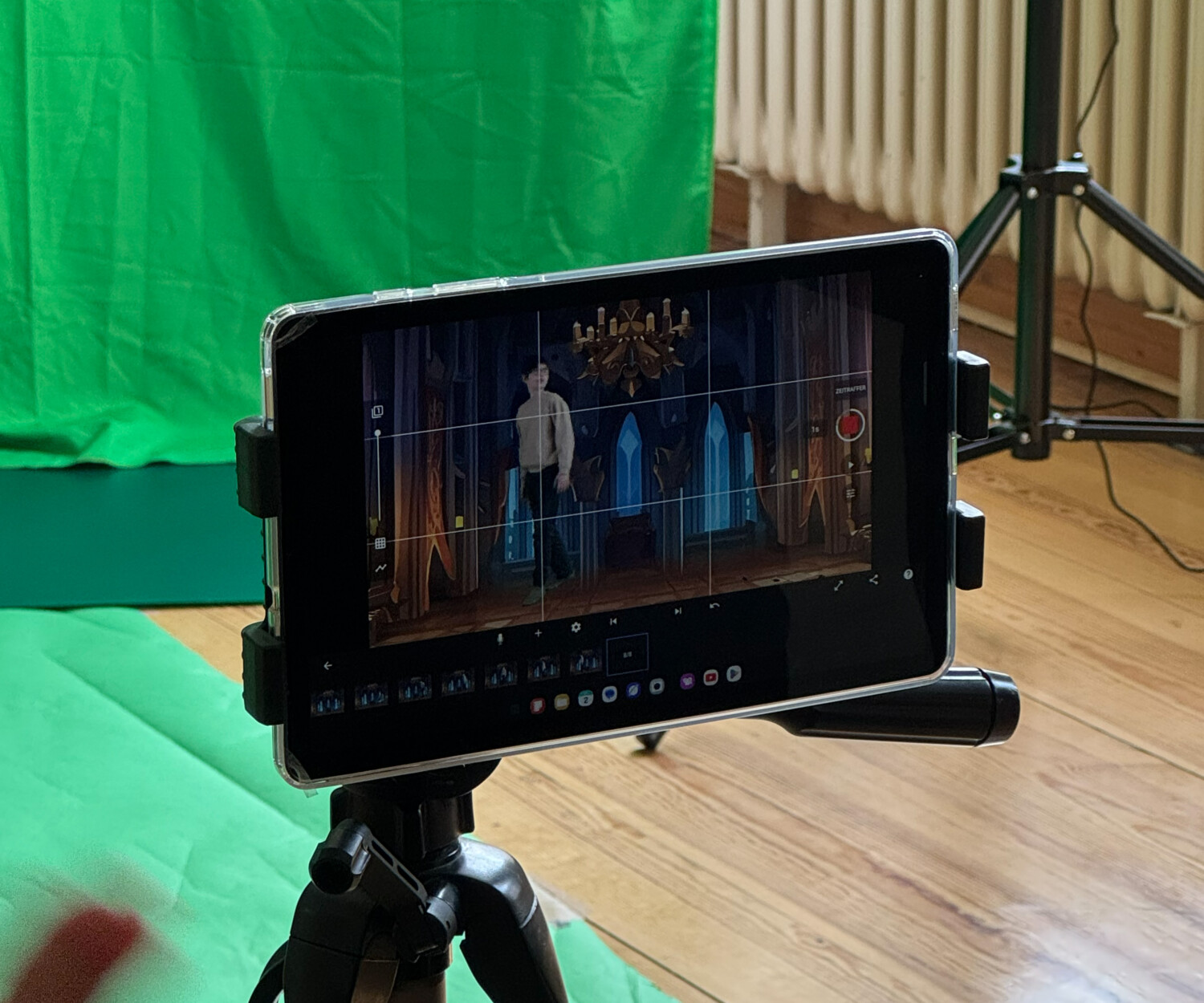 Stop Motion Film am Bildschirm