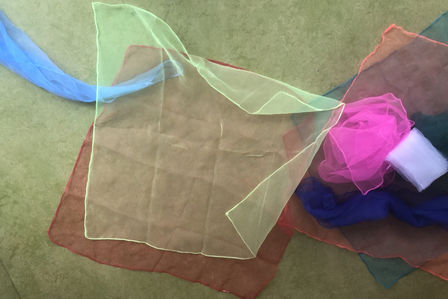 Bunte Tücher