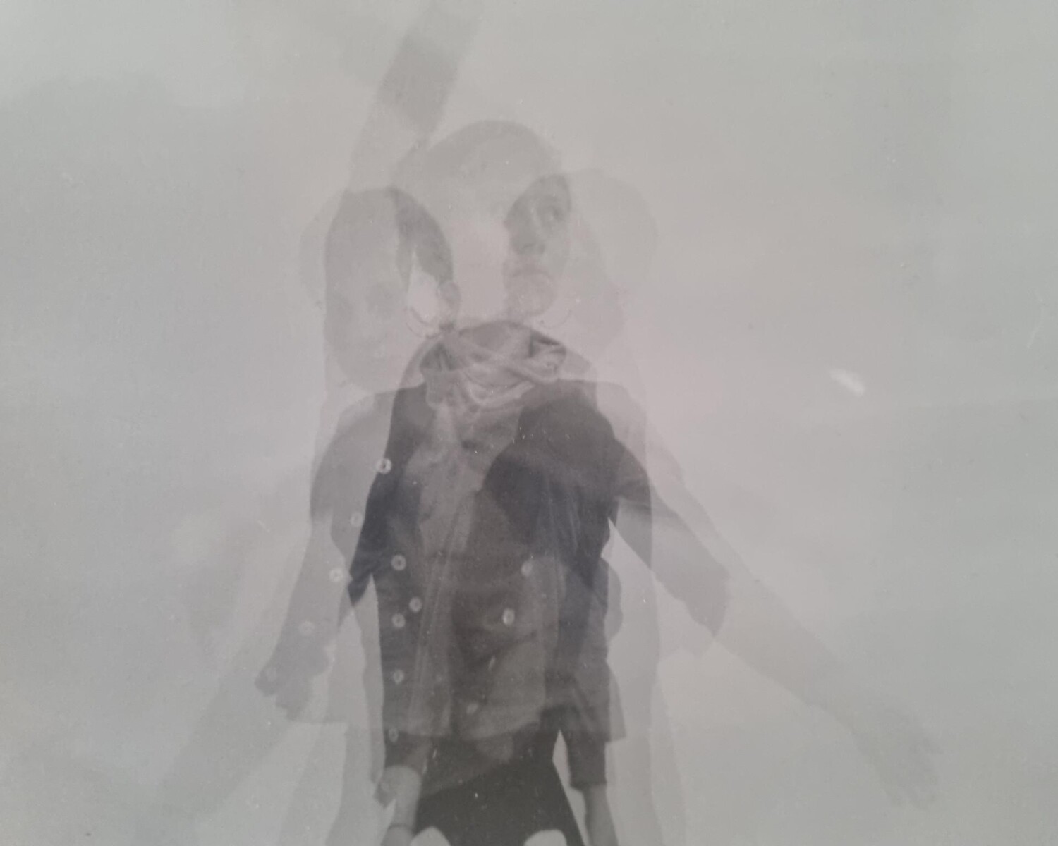 unscharfes Foto, die Bewegung darstellt